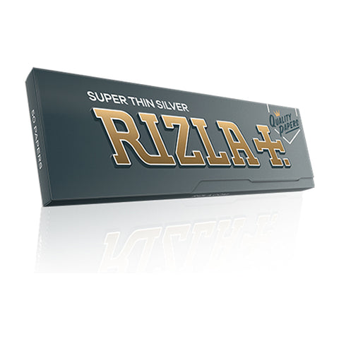 Rizla+ Super Thin Silver Papers Pack of 100