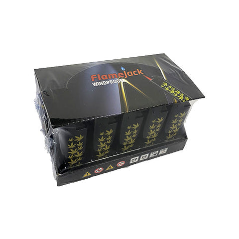 FlameJack Windproof Lighters 25 Pack