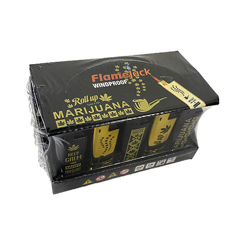 FlameJack Windproof Lighters 25 Pack