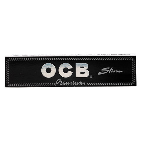 OCB Slim Premium Rolling Papers Pack of 50