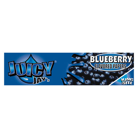 Juicy Jays Blueberry King Size Slim Papers Pack of 24