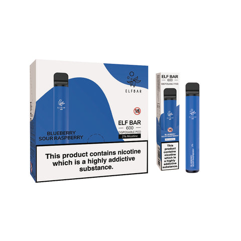 ELF BAR 600 DISPOSABLE VAPE