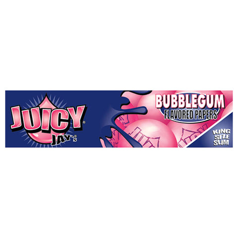 Juicy Jays Bubblegum King Size Slim Papers Pack of 24