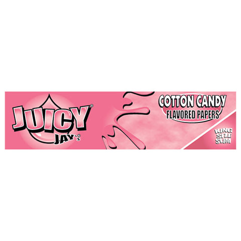 Juicy Jays Cotton Candy King Size Slim Papers Pack of 24