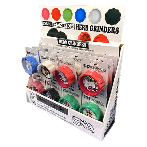 DENGKE Herb Grinders Mix Color Pack of 24