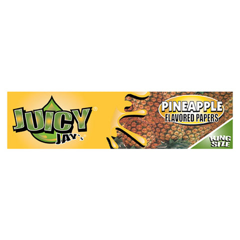 Juicy Jays Pineapple King Size Slim Papers Pack of 24