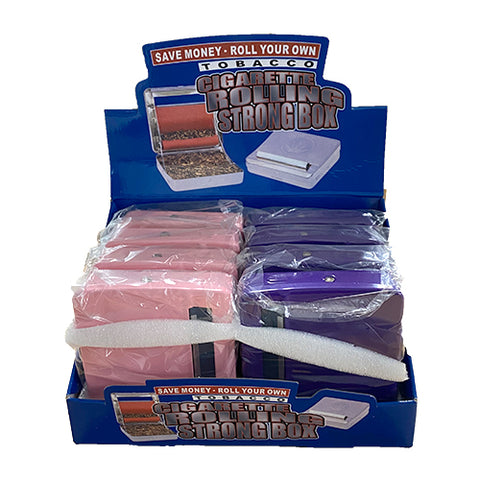 Cigarette Strong Rolling Box Pink And Purple Pack of 8