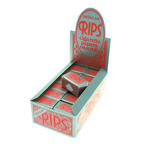 RIPS Red Regular Size Rolling Paper Pack of 24