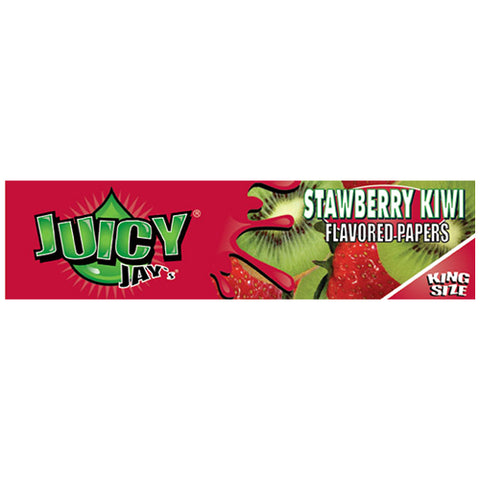 Juicy Jays Strawberry Kiwi King Size Slim Papers Pack of 24