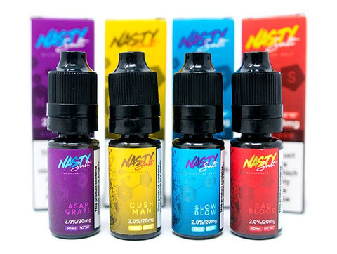 Nasty Juice Nic Salts 10ml-10mg & 20mg