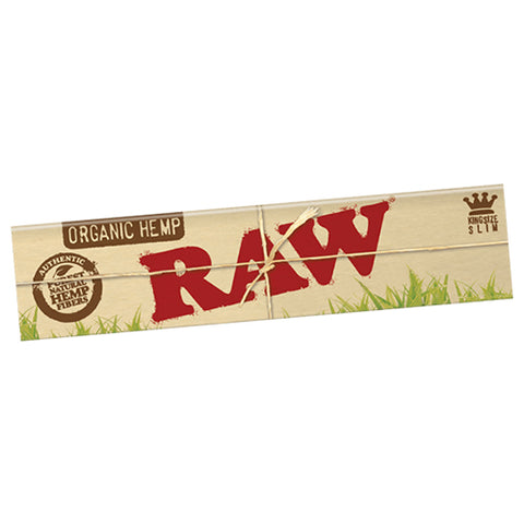RAW Organic Hemp King-size Slim Papers Pack of 50